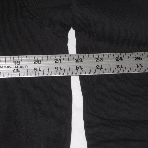 CAT Hooded Sweatshirt Pullover Black Men's Embroidered Logo S3 Cord System Sz S - Picture 3 of 7